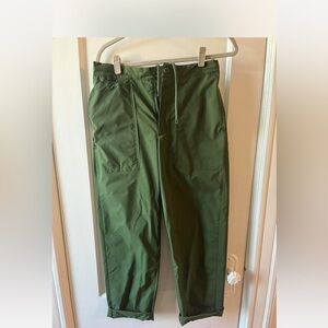 Homme Plissé Green Pants